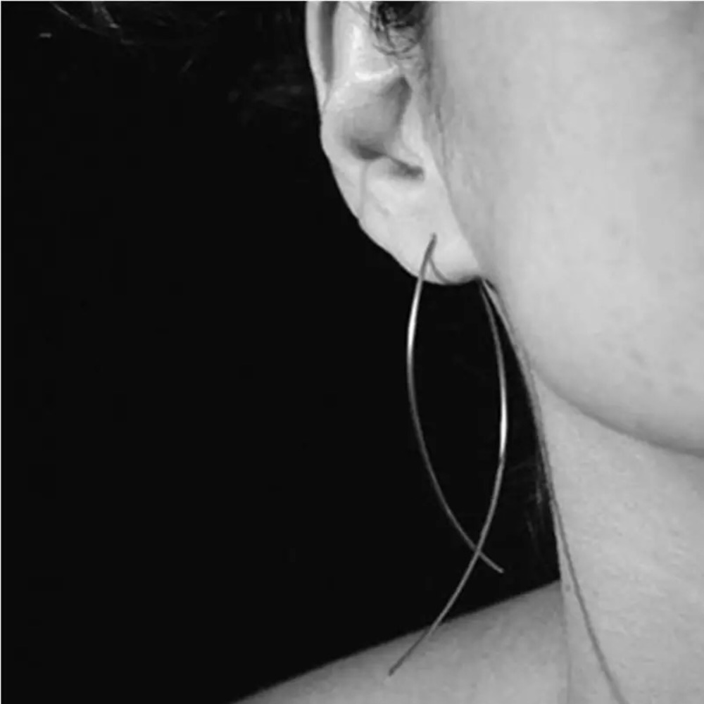 Silver Fish Earrings